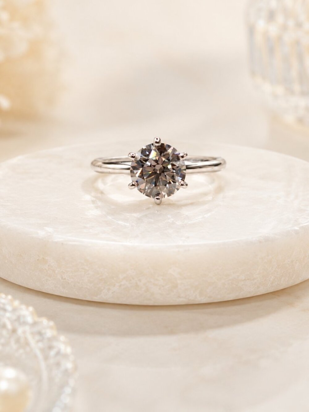 The Elise Solitaire Ring
